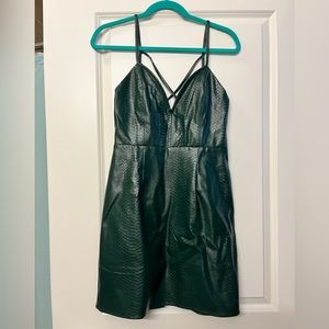 NWT Green Mini Dresss